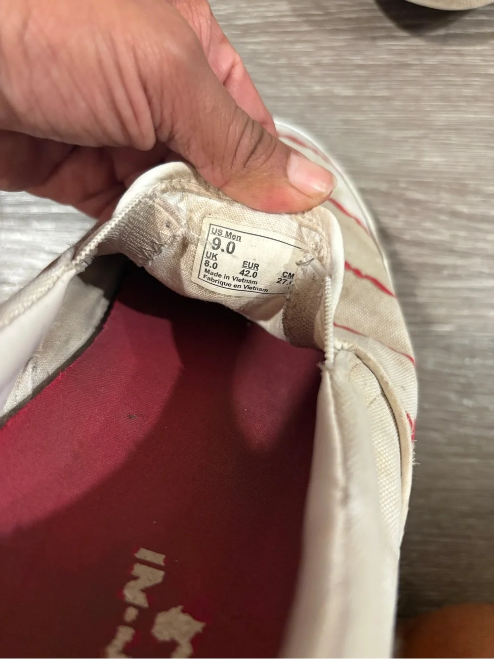 Rare In-N-Out Burger Drink Cup Canvas Slip On Shoes Sneakers Men's 9 - Picture 3 of 6